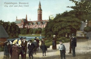 Copenhagen, Denmark, City Hall, Seen from Tivoli by European Photographer